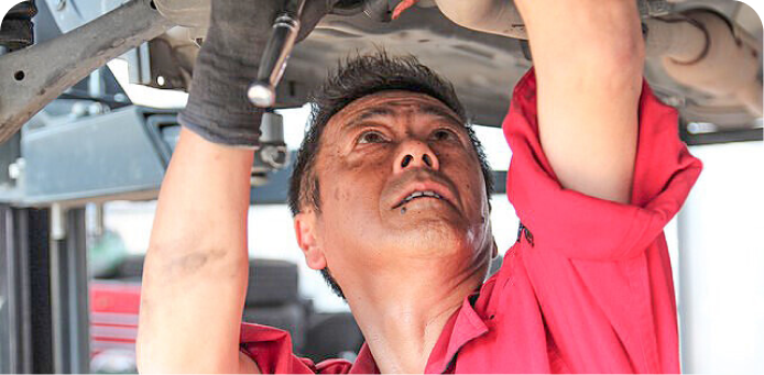 ダイエー自動車販売整備工場